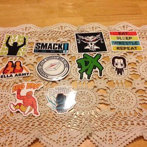 WWE Wrestling Stickers - Decals WrestleMania